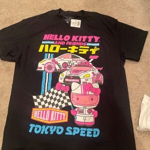 Nwt large black hello kitty tee shirt